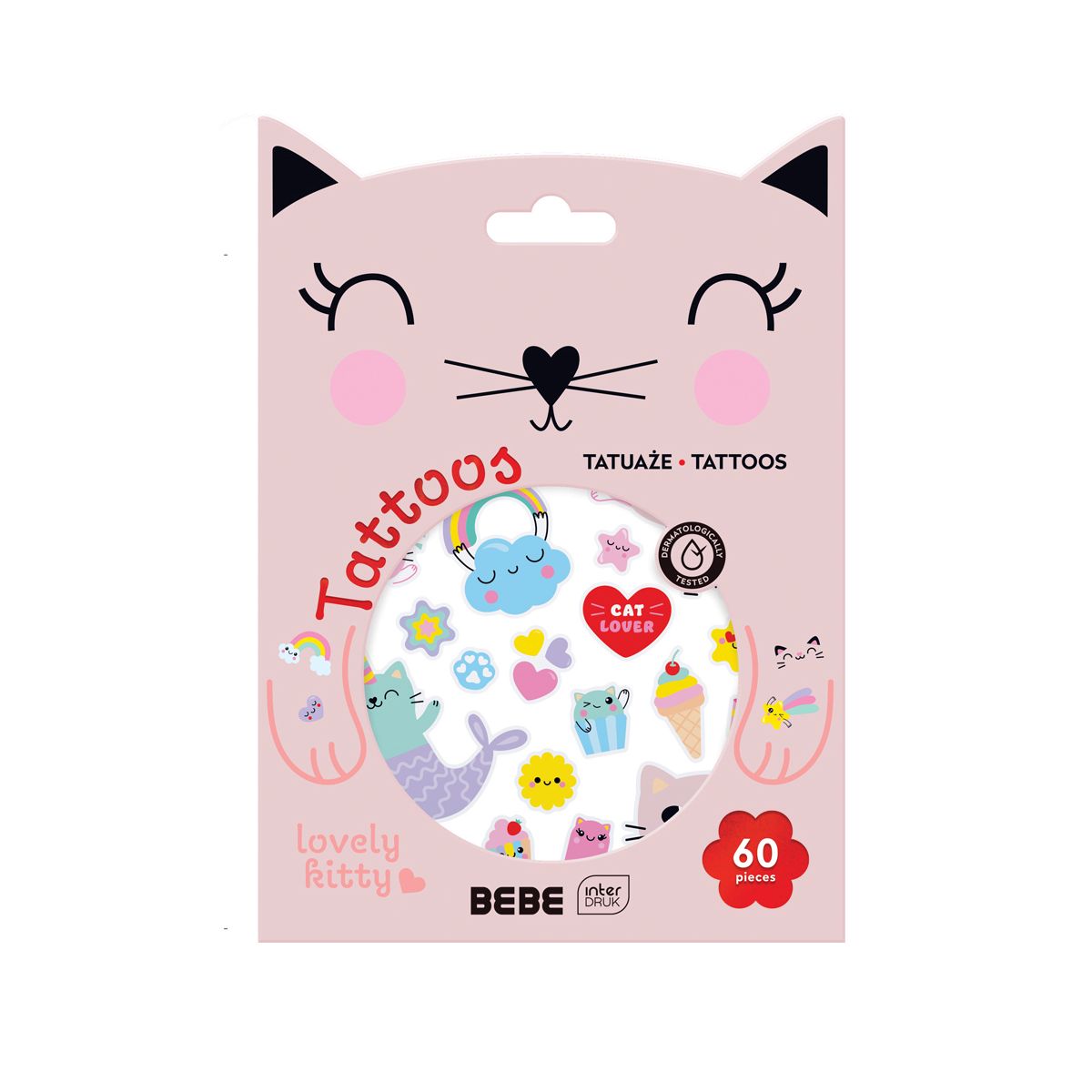 Tatuaż BEBE FRIENDS 50 szt Bebe