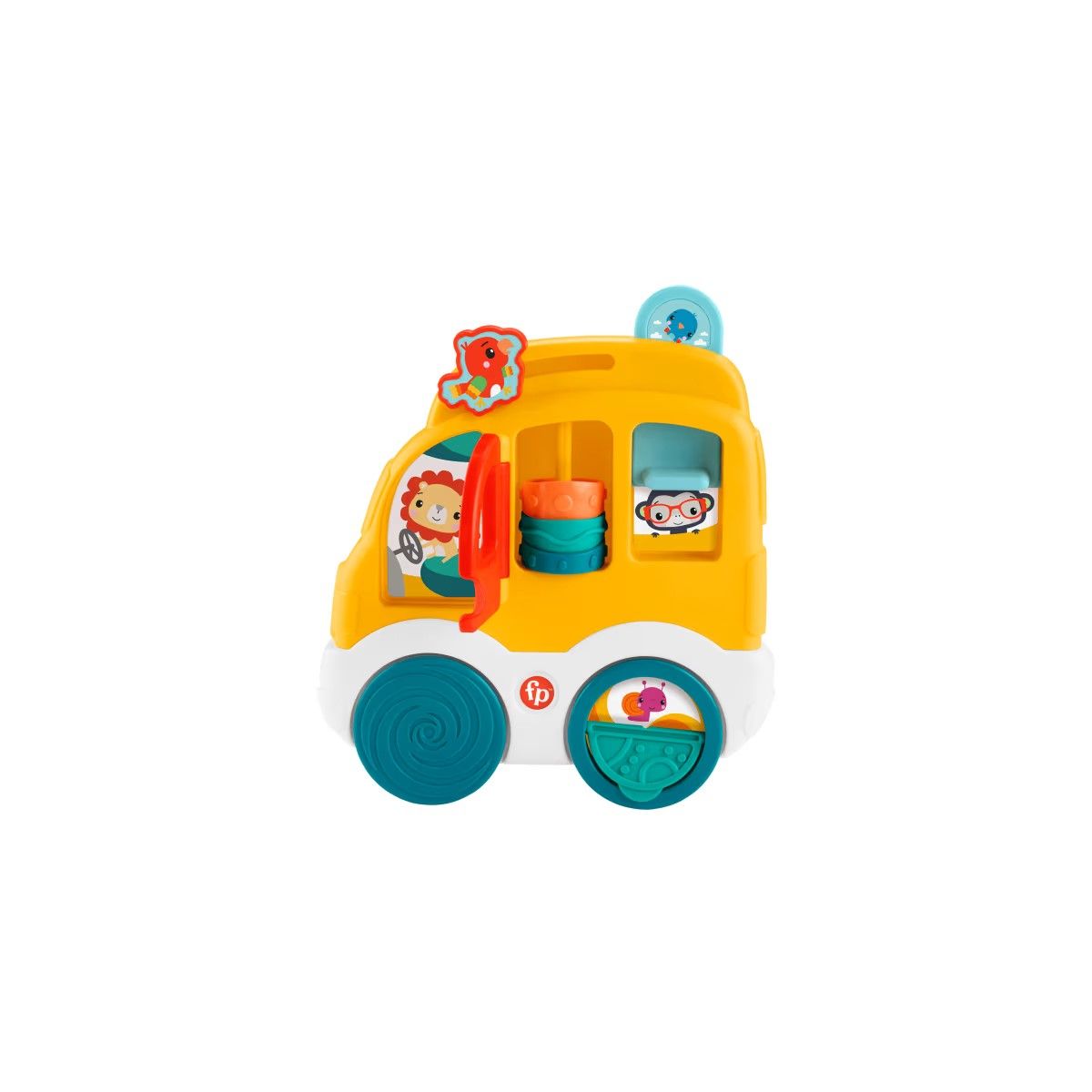 Zabawka edukacyjna aktywny domek/samochód Fisher Price (HXK32)