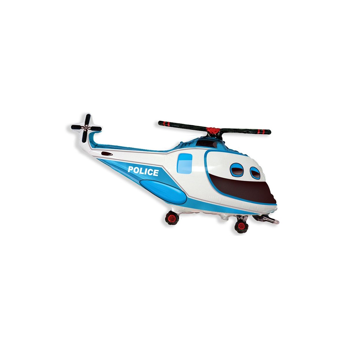 Balon foliowy helikopter policyjny 24cal Godan (B901753)