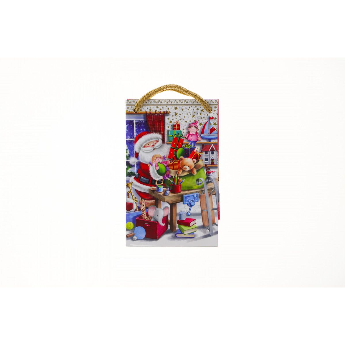 Torba prezentowa torebka BOŻE NARODZENIE [mm:] 100x160x 60 Paw (T5L)