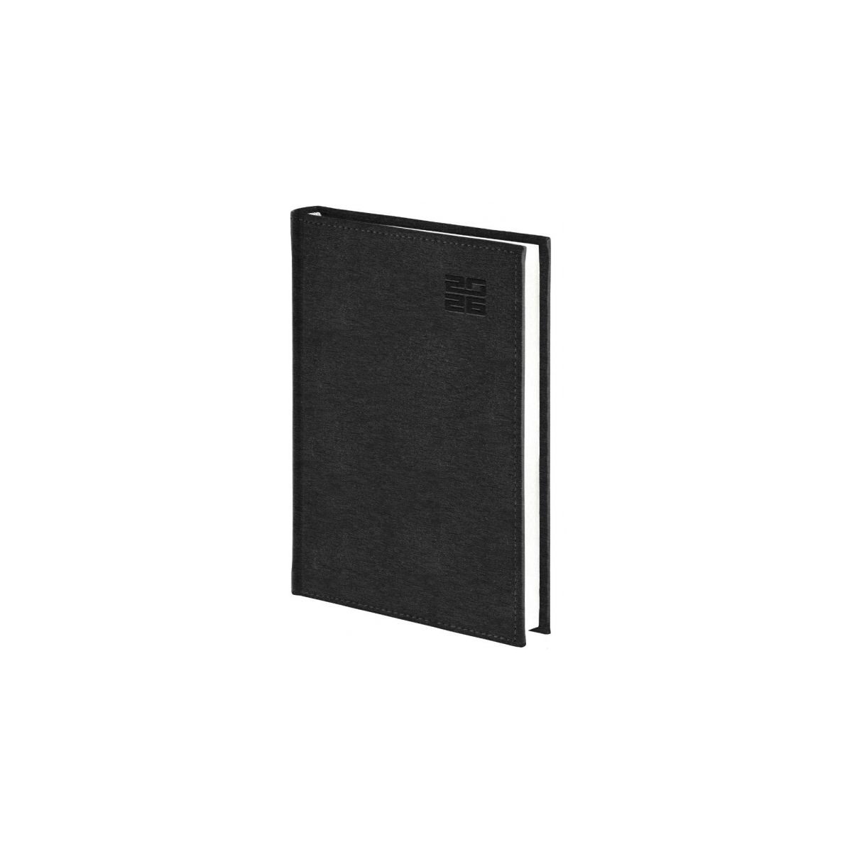 Kalendarz książkowy (terminarz) 400 STRON CZARNY ALUMINIUM STANDARD A4 Wokół Nas (237 A4DB)