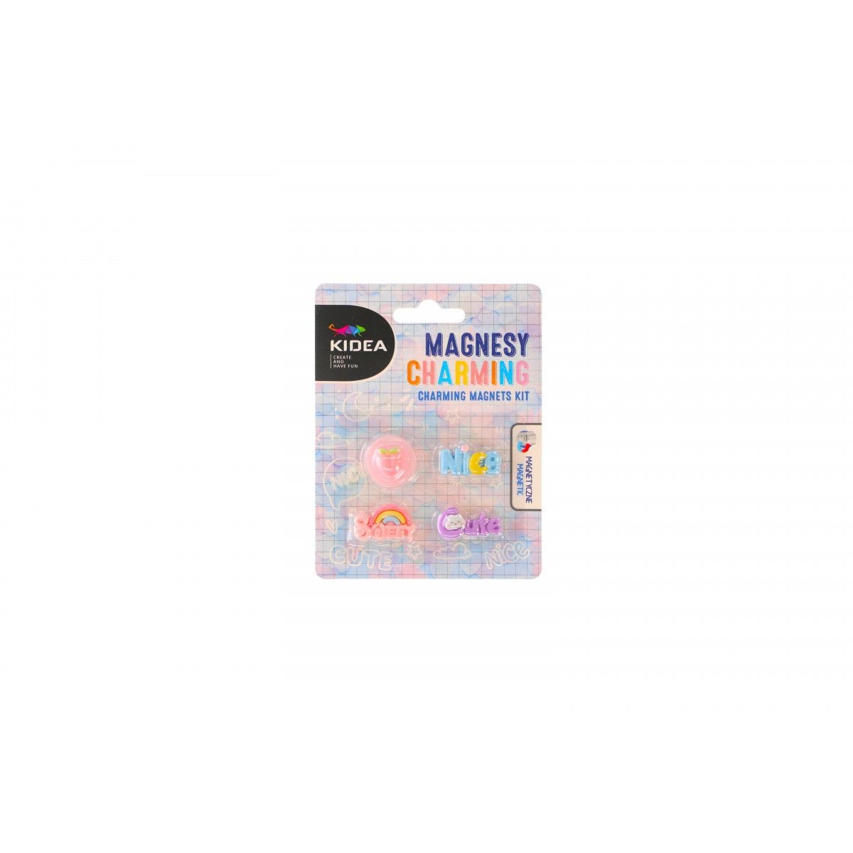 Magnes Kidea mix (MLC4KA) 4 sztuk