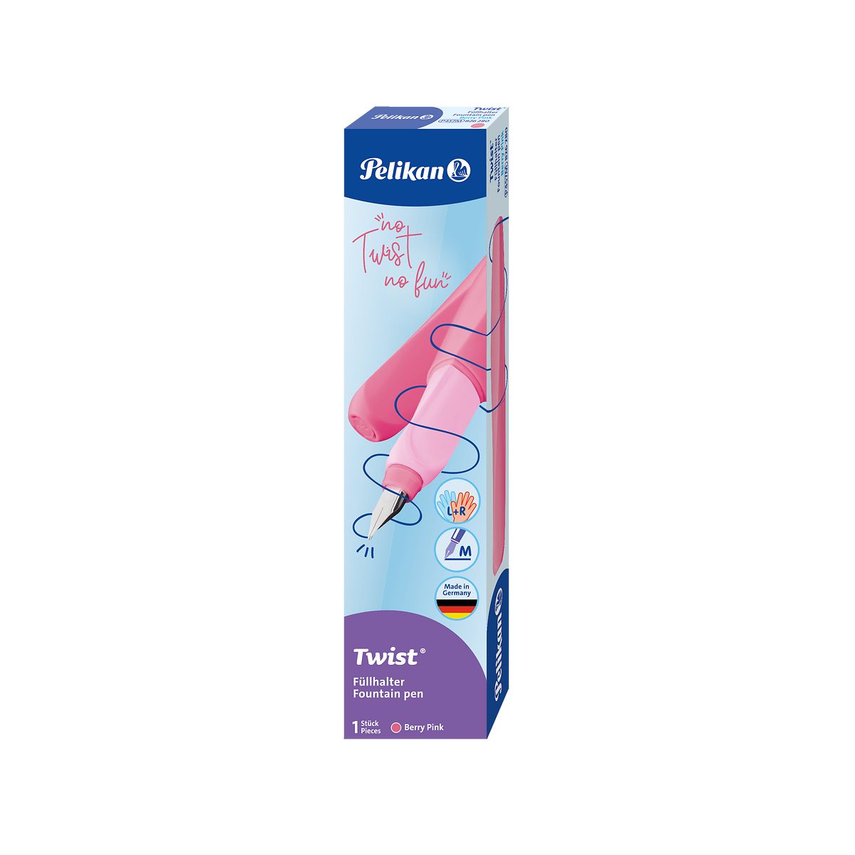 Pióro wieczne Twist Berry Pink Pelikan (300010117)