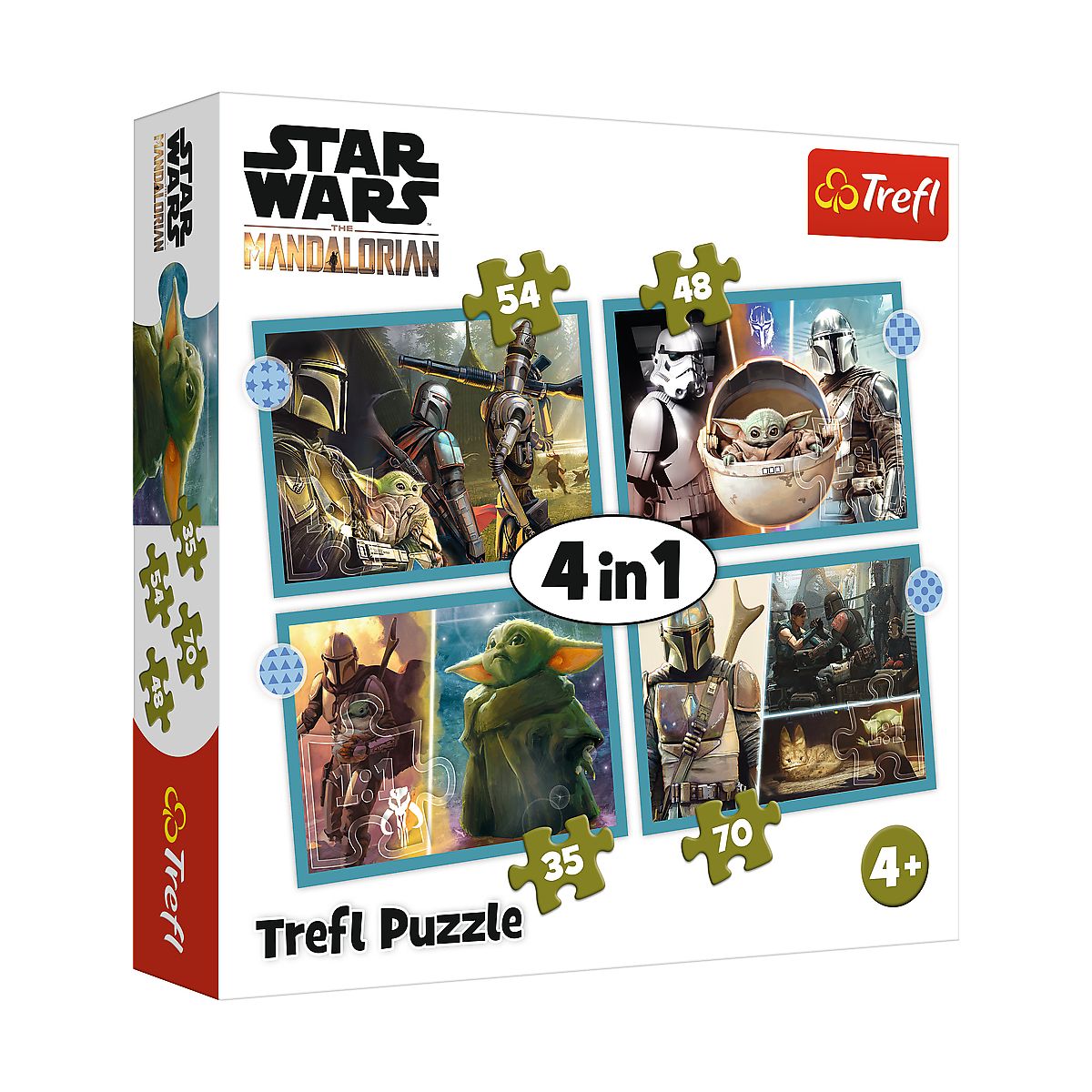 Puzzle Trefl Mandalorian 4w1 4w1 el. (34397)