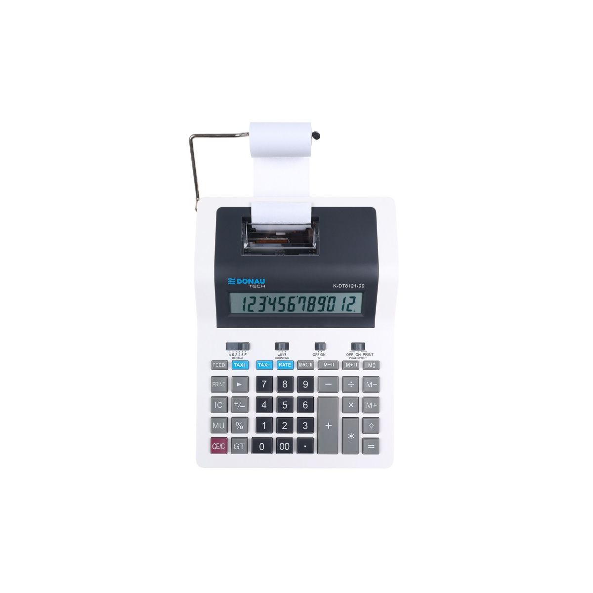 Kalkulator na biurko drukujący Donau Tech (K-DT8121-09)