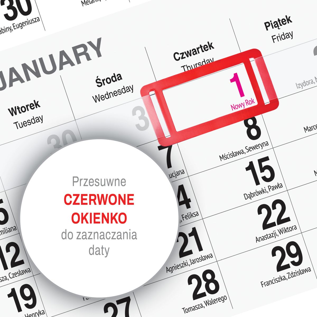 Kalendarz ścienny (401000) k:2915-377 OGRÓD A3 Press