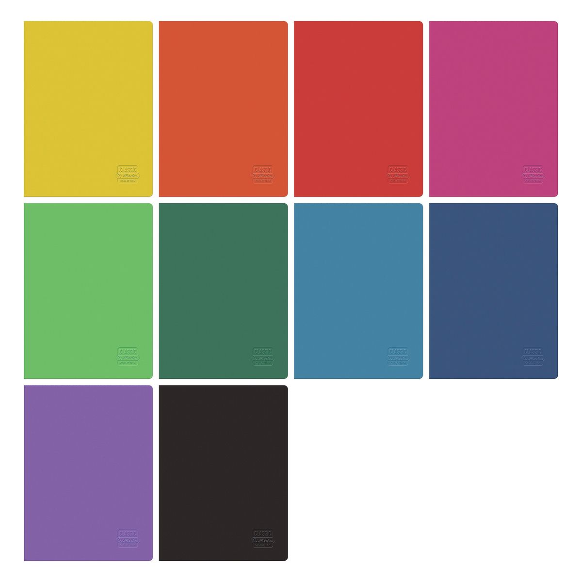 Zeszyt Rainbow Classic 9555640 B5 60k. krata Herlitz (400197923)