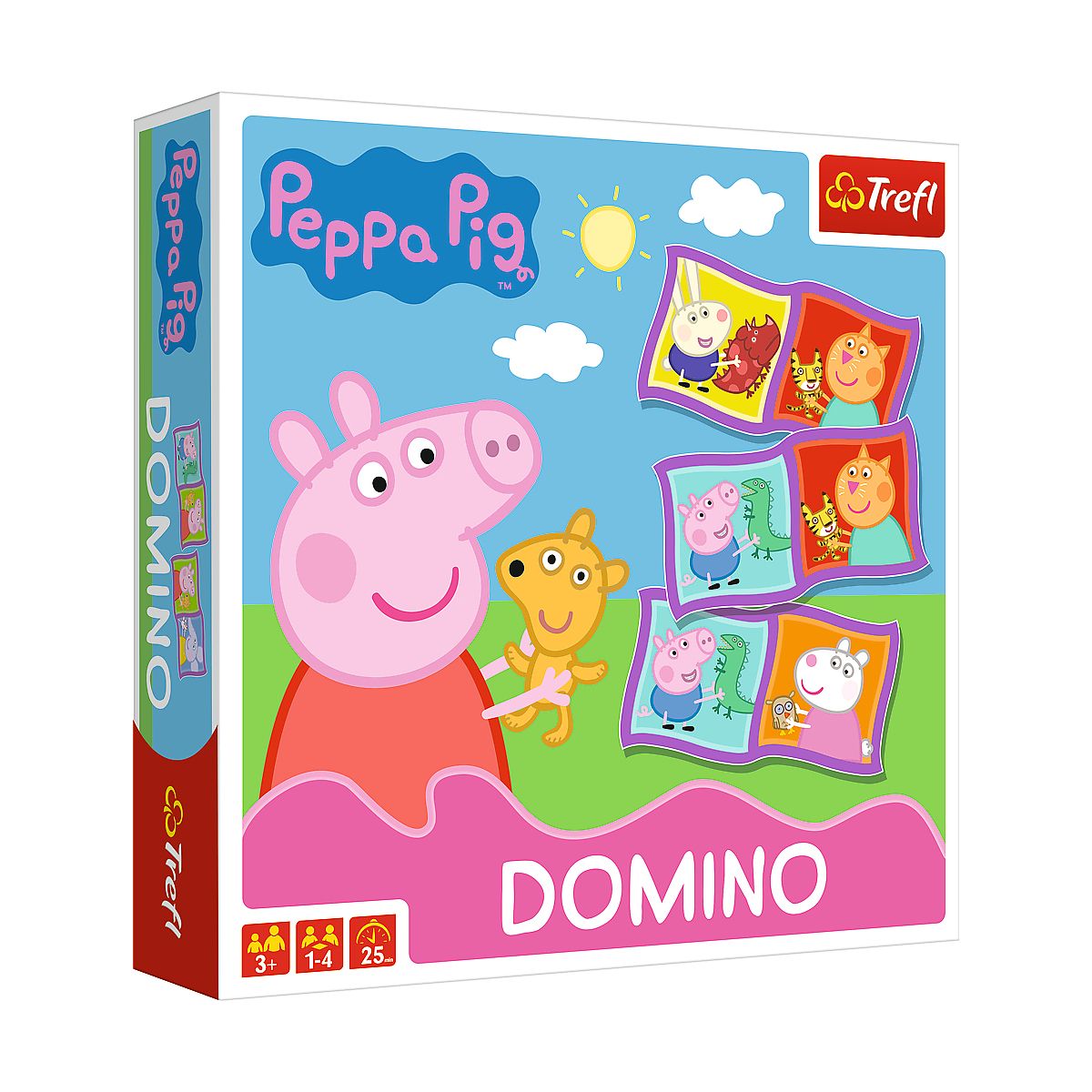 Gra strategiczna Trefl Peppa Domino (02066)