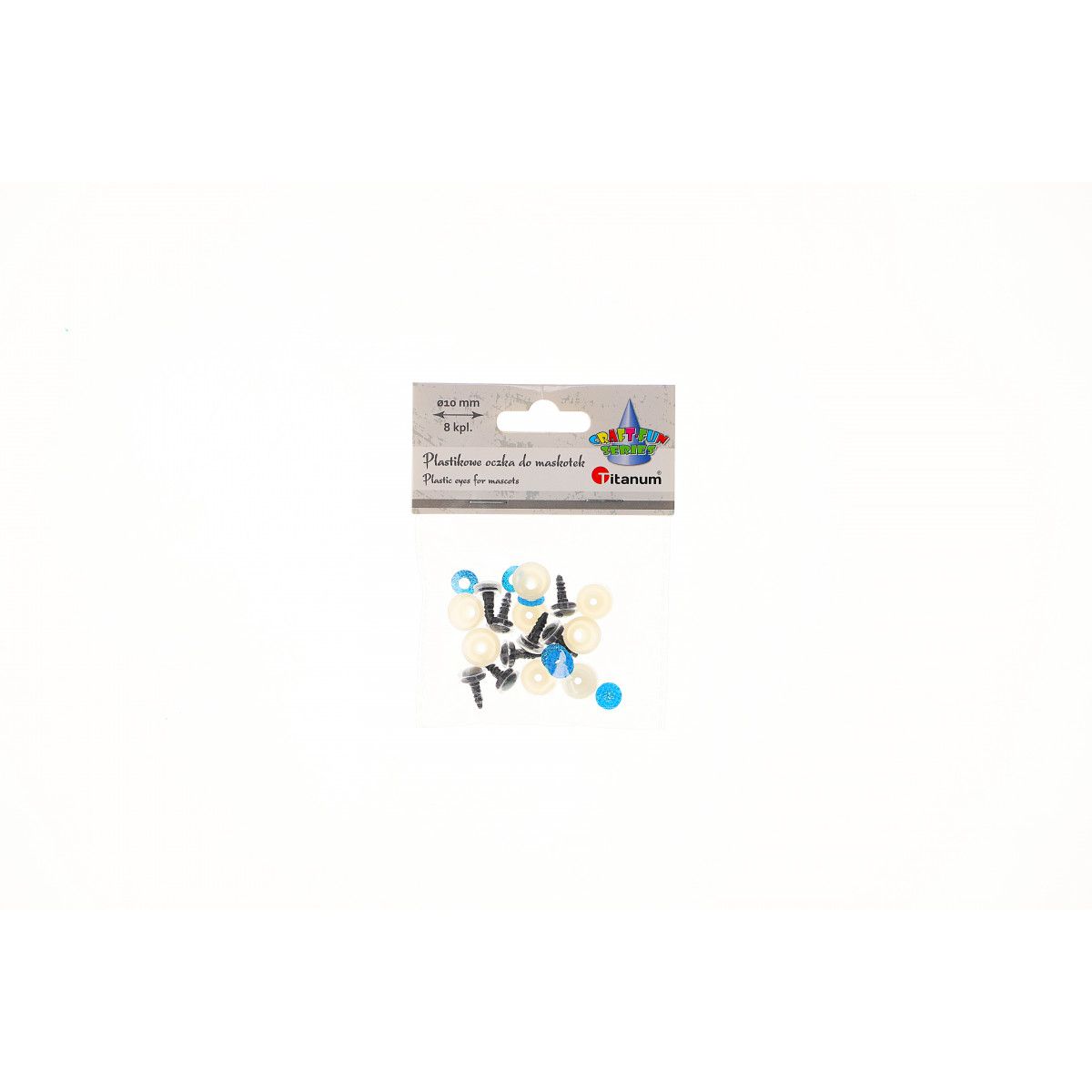 Oczka Craft-Fun Series do maskotek Titanum (25BR007)