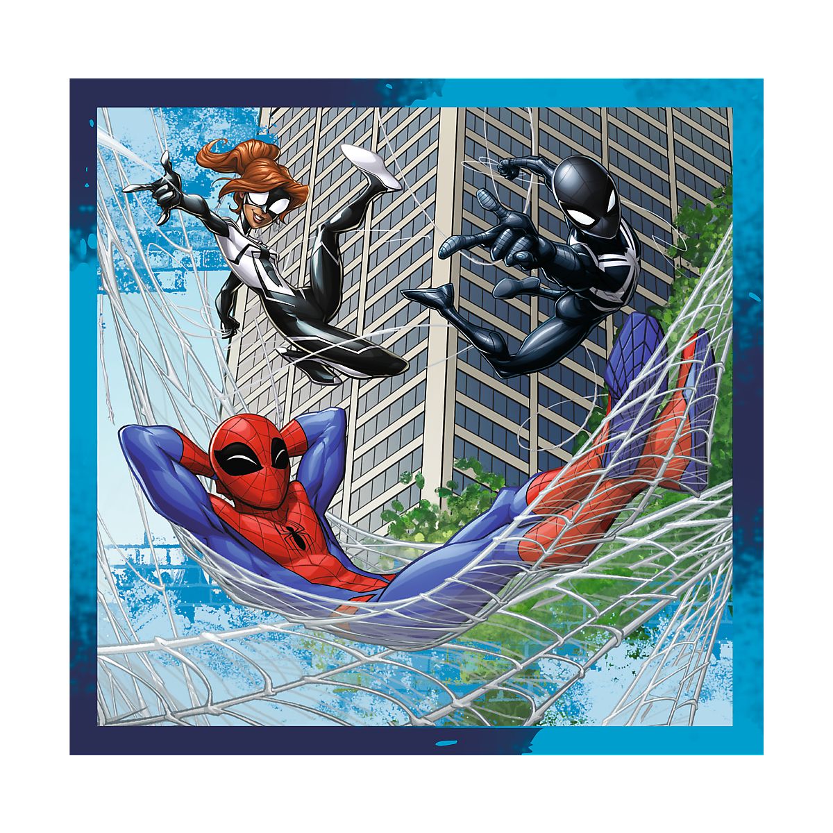 Puzzle Trefl Spiderman Pajęczy przyjaciele 4w1 el. (34874)