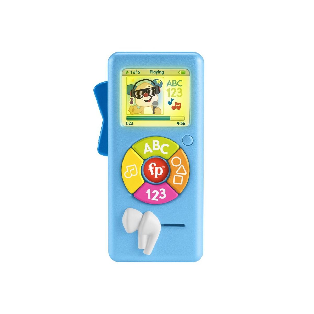 Zabawka dźwiękowa Fisher Price Odtwarzacz muzyczny 123 (HRC30)