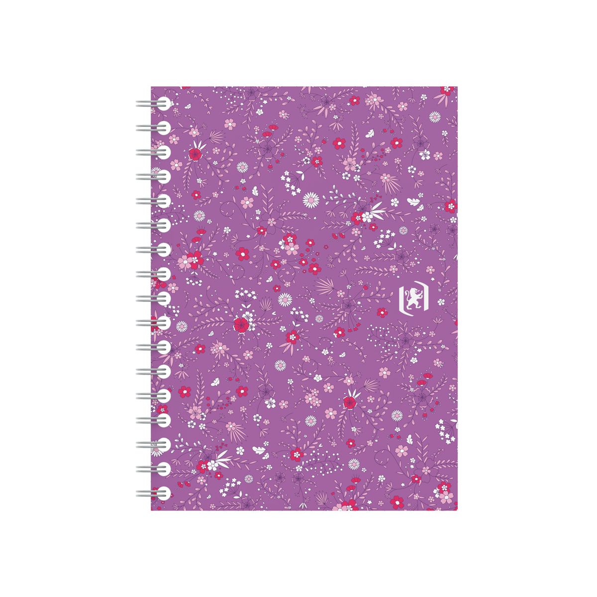 Kołozeszyt (kołonotatnik) Floral A6 50k. 90g krata Oxford (400094826)