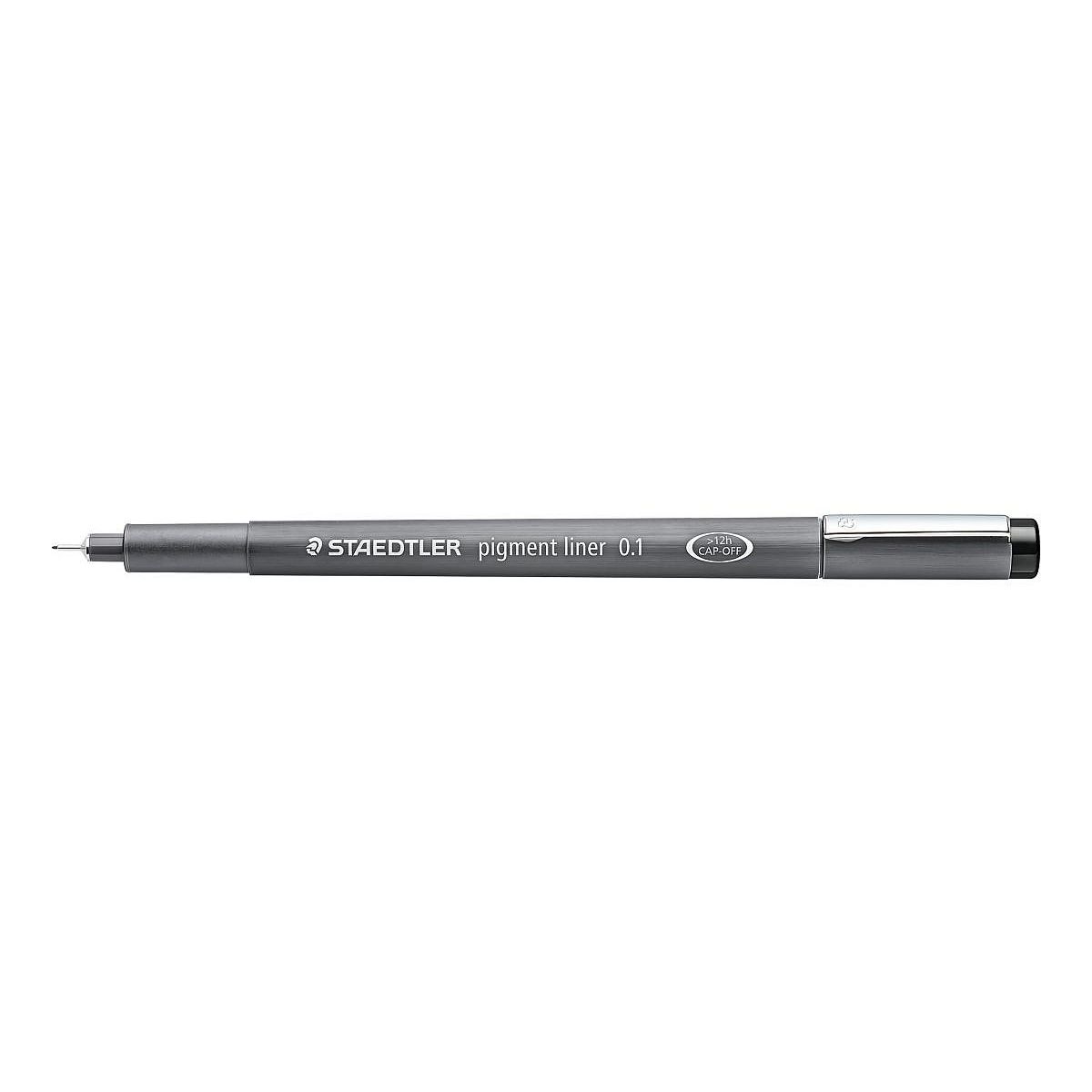 Cienkopis kreślarski Staedtler pigmentowy 0,1 mm, czarny 0,1mm (S 308 01-9)