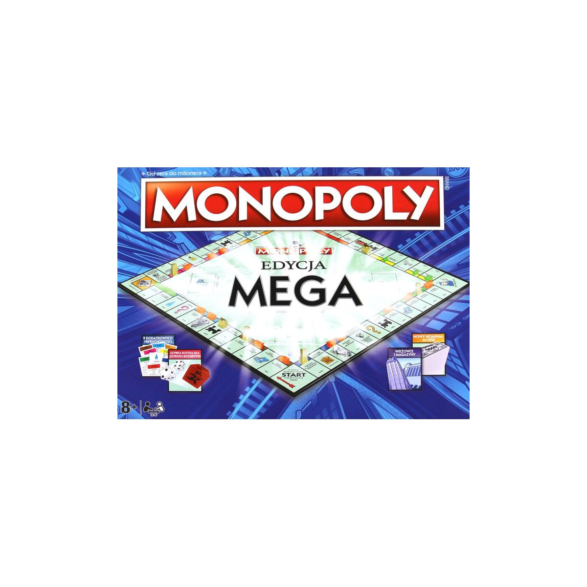 Gra planszowa Hasbro Monopoly Edycja Mega