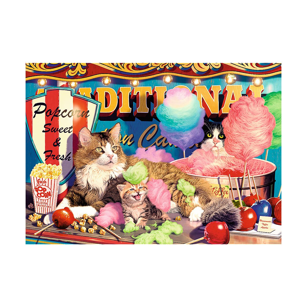 Puzzle Puszyści przyjaciele 2x500 el. Trefl (37495)