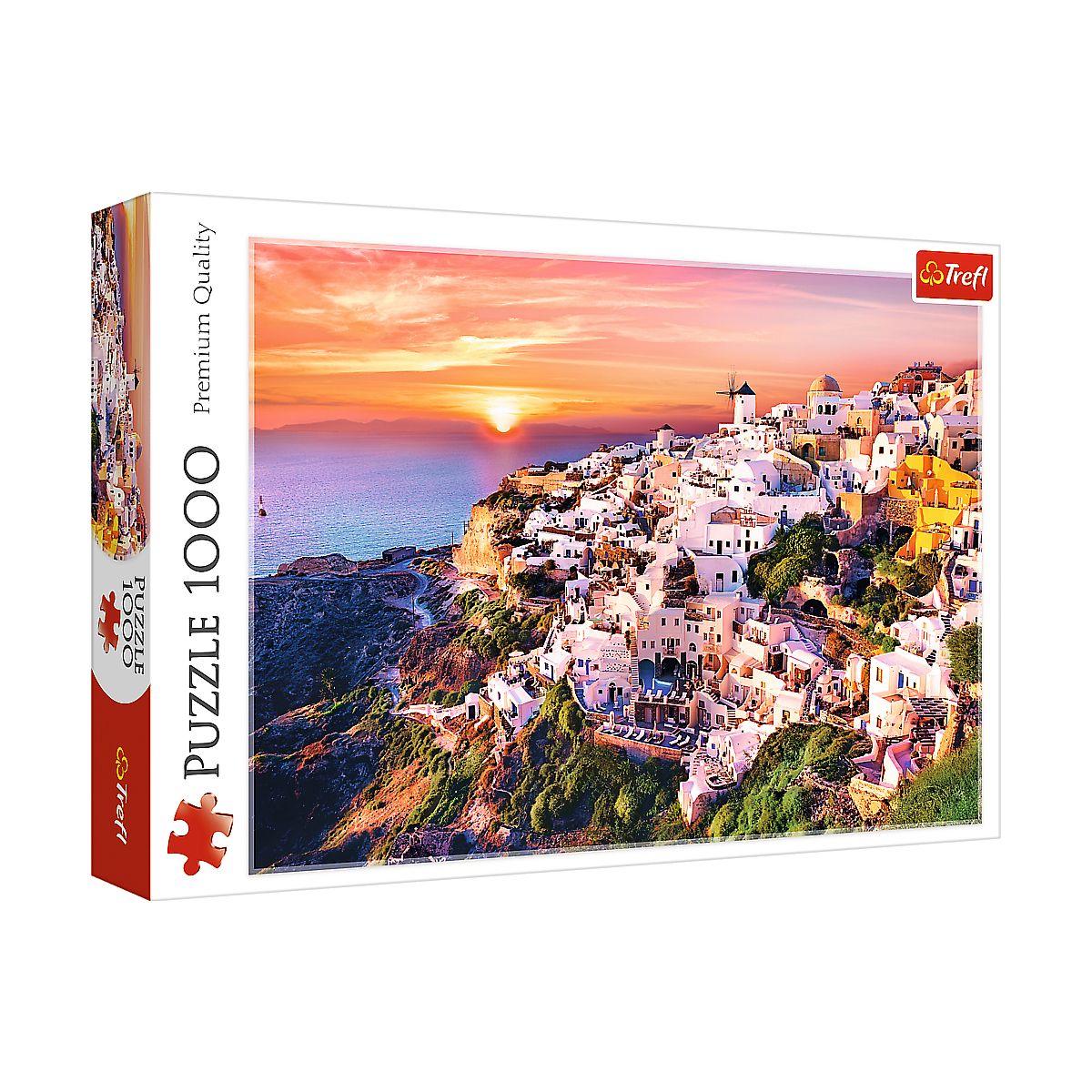 Puzzle Trefl ZACHÓD SŁOŃCA NAD SANTORINI 1000 el. (10435)