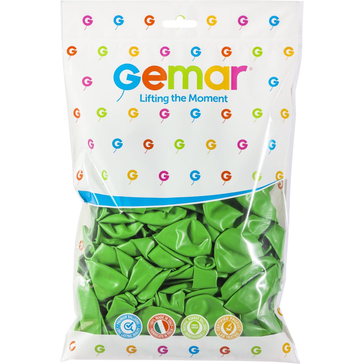 Balon gumowy pastelowy zielony pastelowy 300mm 12cal