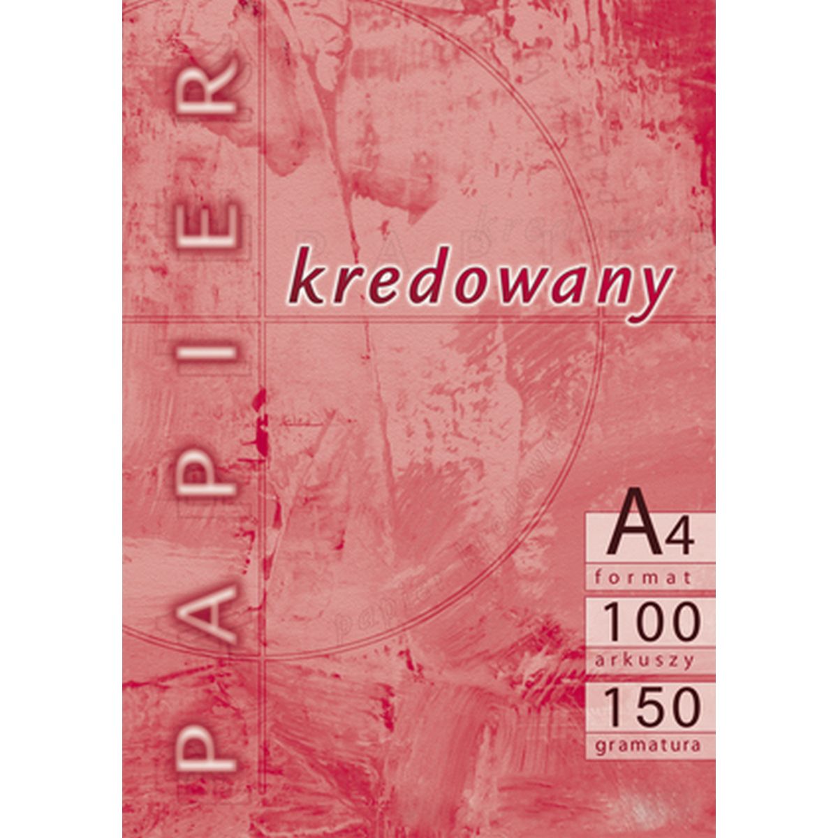 Papier kredowy Kreska A4 biały