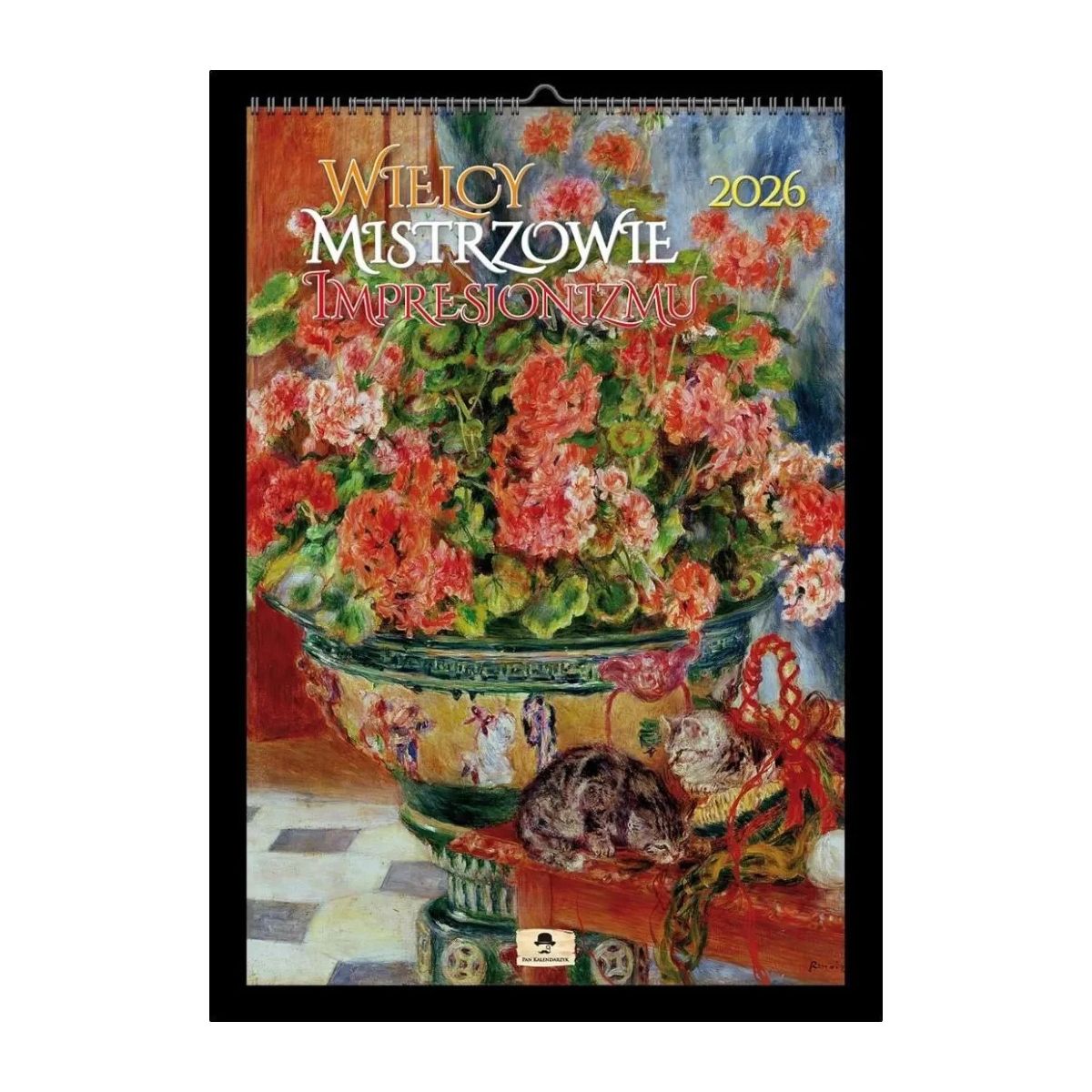 Kalendarz ścienny WIELCY MISTRZOWIE IMPRESJONIZMU 320mm x 470mm Pan Kalendarzyk (A3 VD.18)
