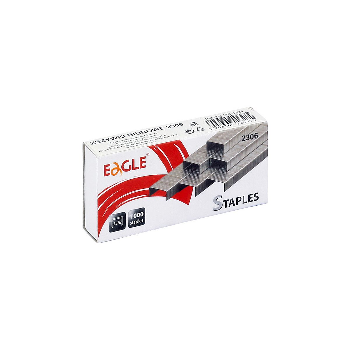 Zszywki 23/6 Eagle 23/6 1000 szt