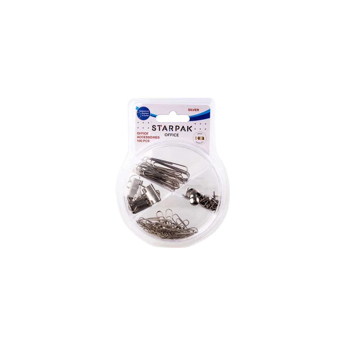 Spinacze 100 szt Starpak (471029)