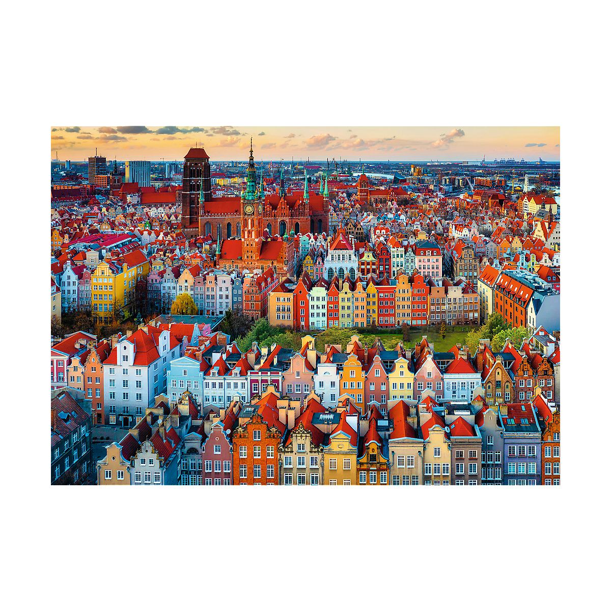 Puzzle Premium Plus Widok na Gdańsk 1000 el. Trefl (10856)