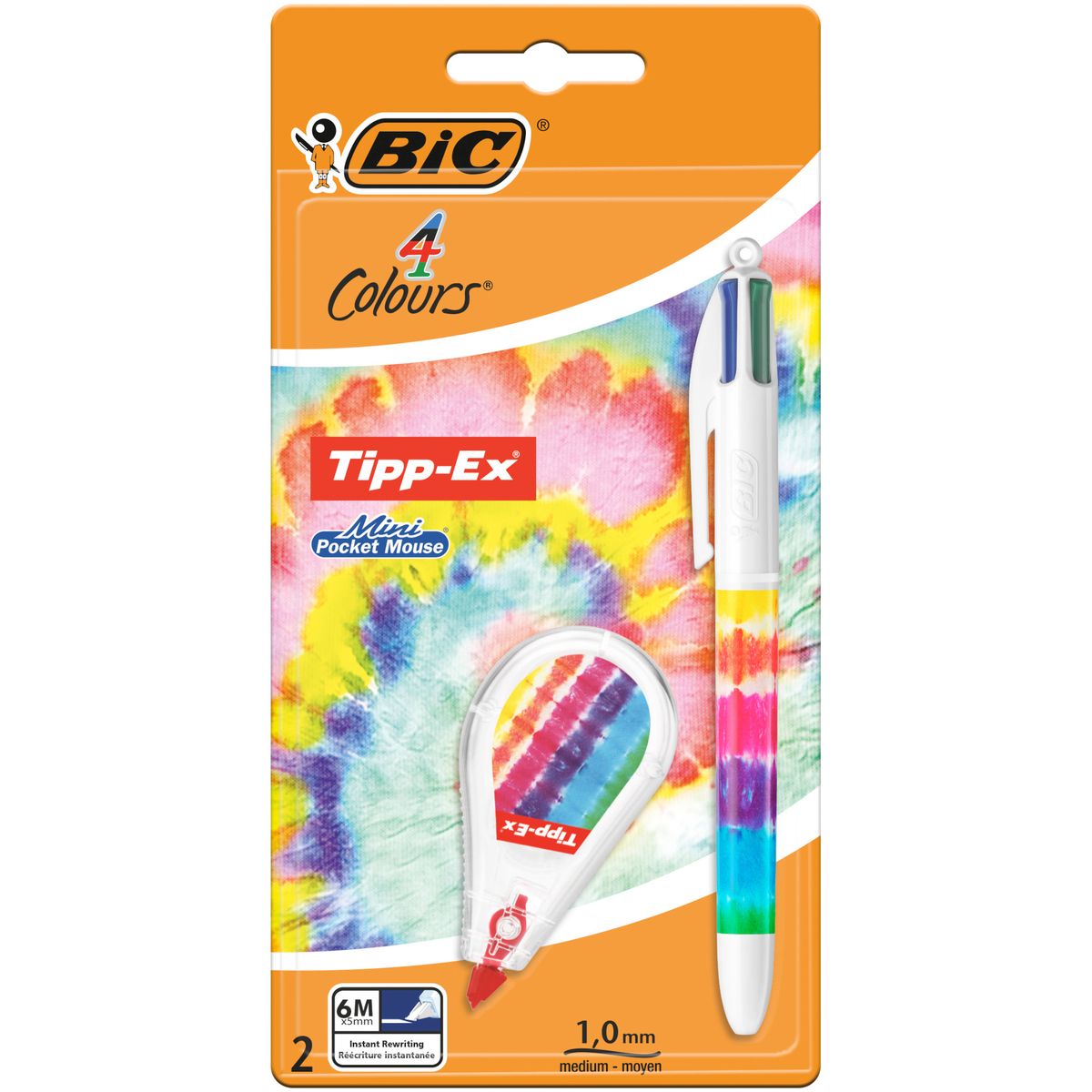 Długopis wielofunkcyjny Bic 4 Colours |DEC RAINBOW 4 kolory (503822)