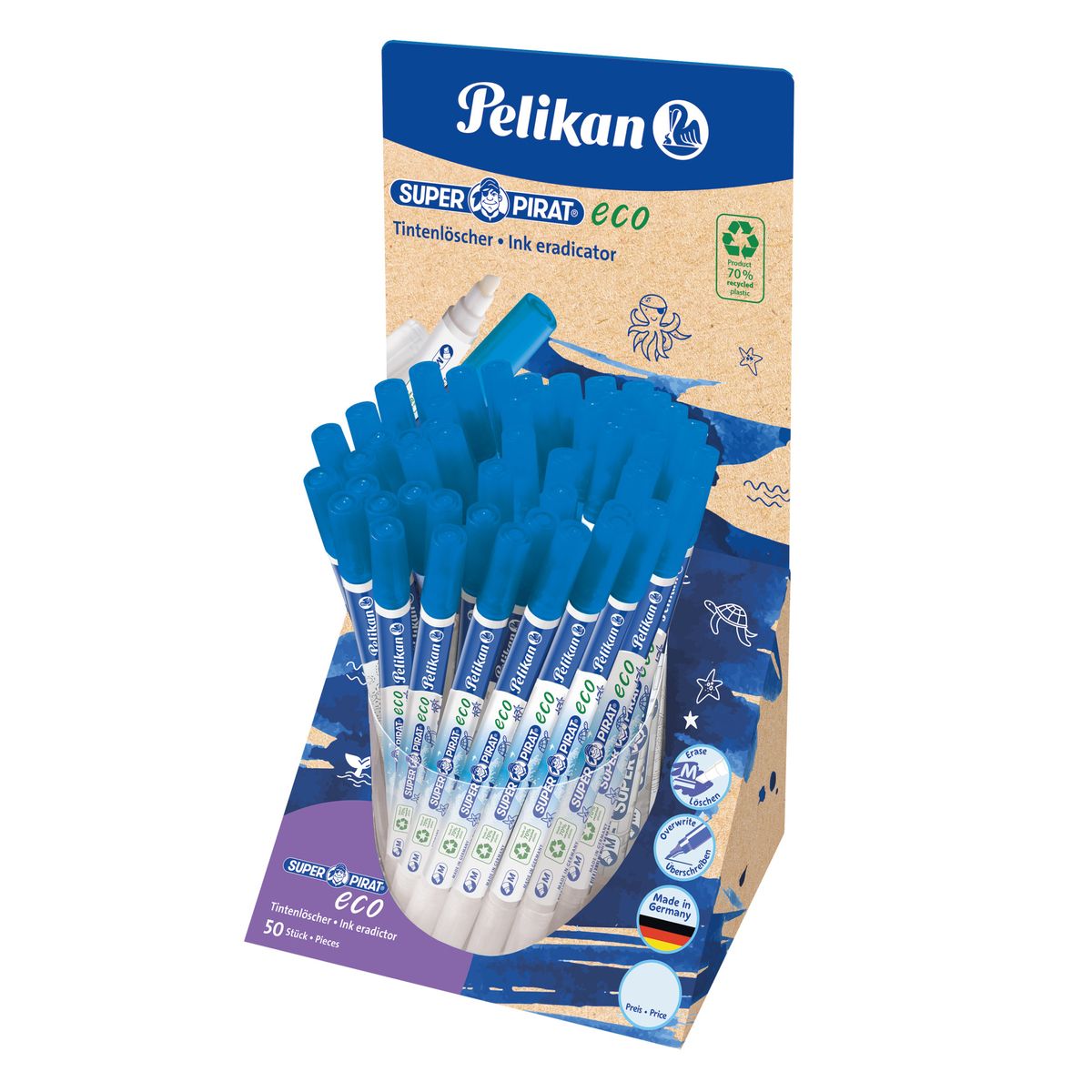 Wymazywacz do atramentu Pelikan Super Pirat Eco 850M (606028)