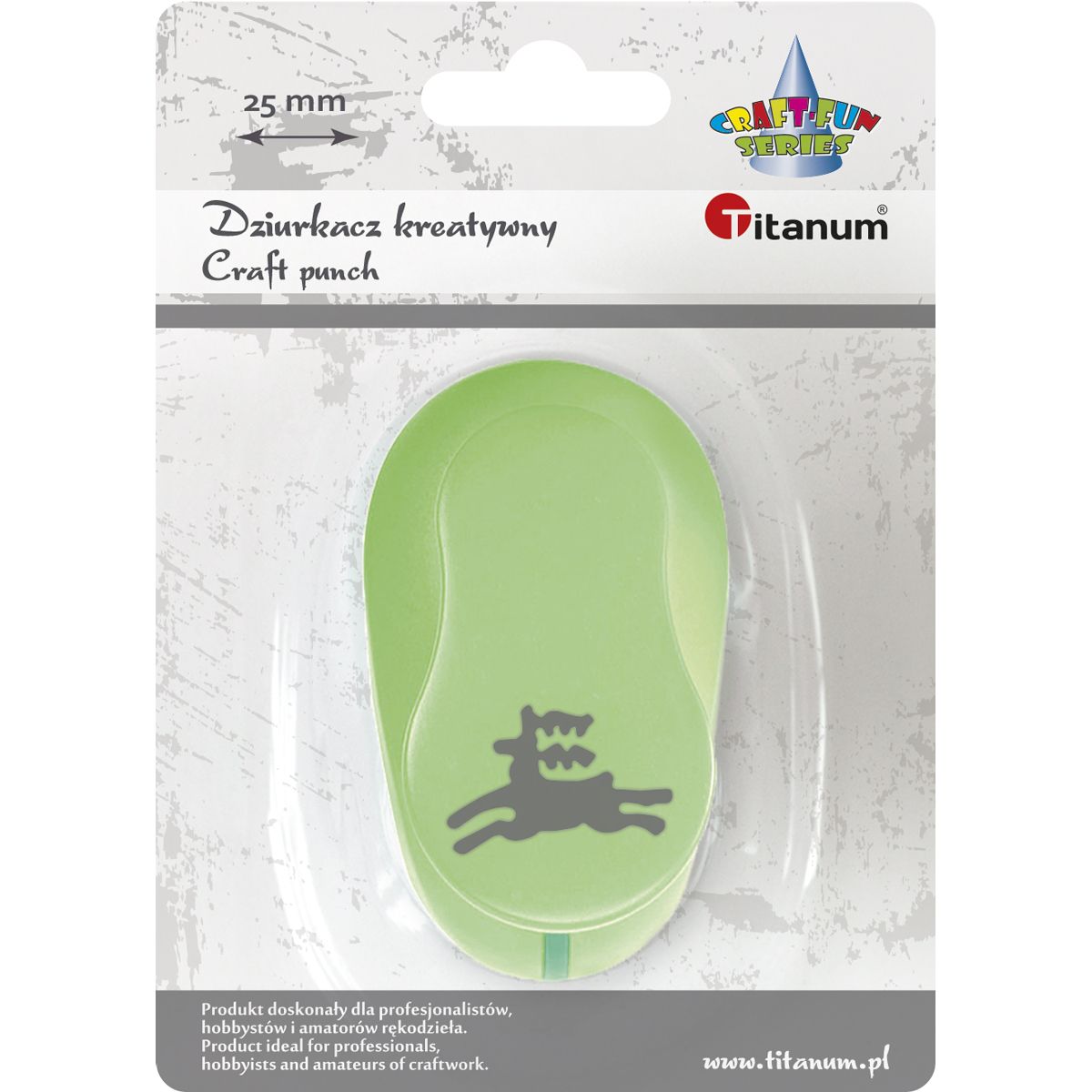 Dziurkacz ozdobny Titanum Craft-Fun Series 25mm renifer (T-8810-72)