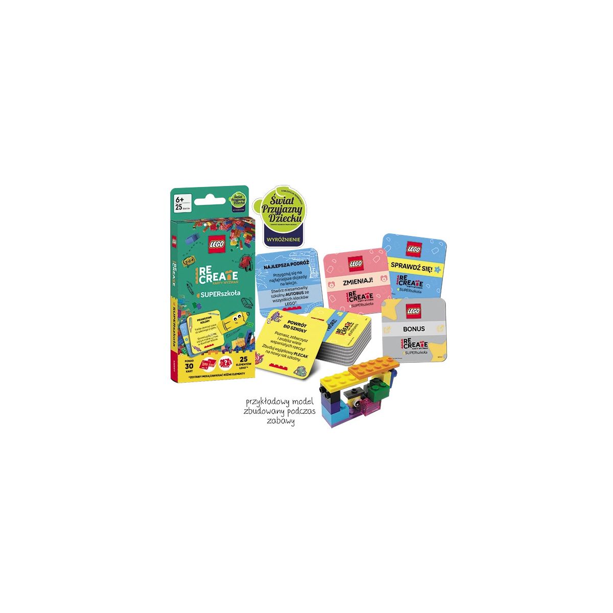 Książeczka edukacyjna Karty Wyzwań. SUPERszkoła Ameet (ACP 6609)