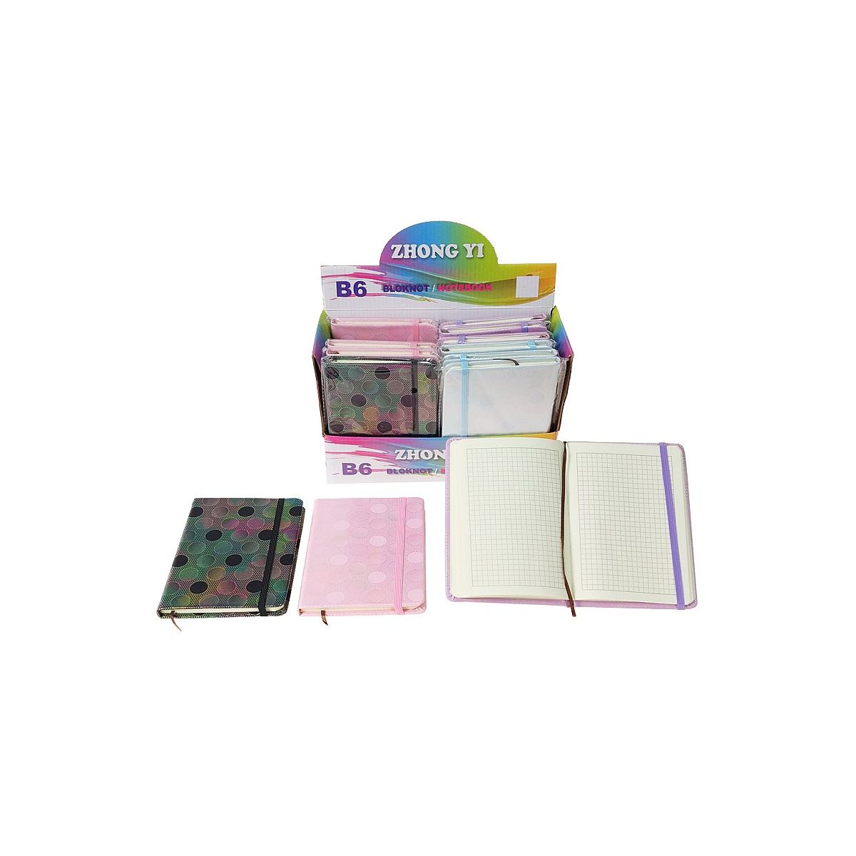 Notes (notatnik) B6 krata [mm:] 176x125 Adar (596900)