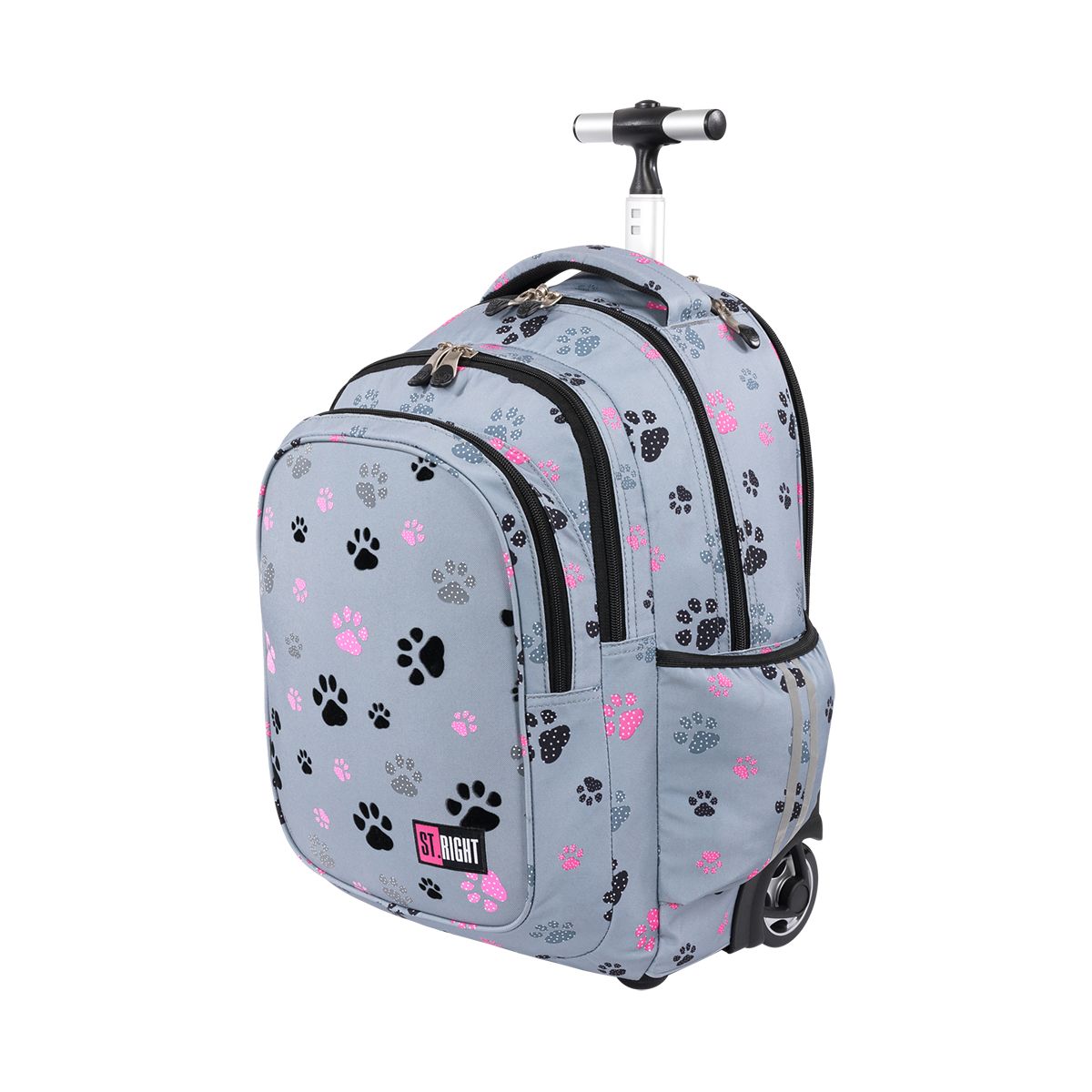 Plecak paws na kółkach TB-01 wkład St.Right (5903235655401)