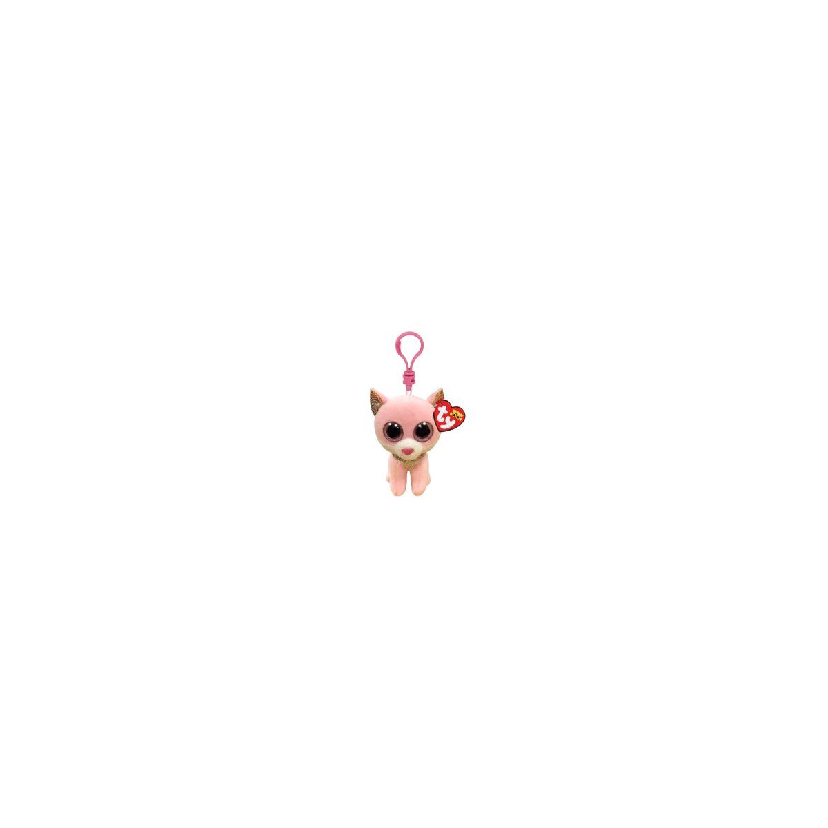Brelok Beanie Boos Fiona - Różowy kot 8,5cm Ty (35247)
