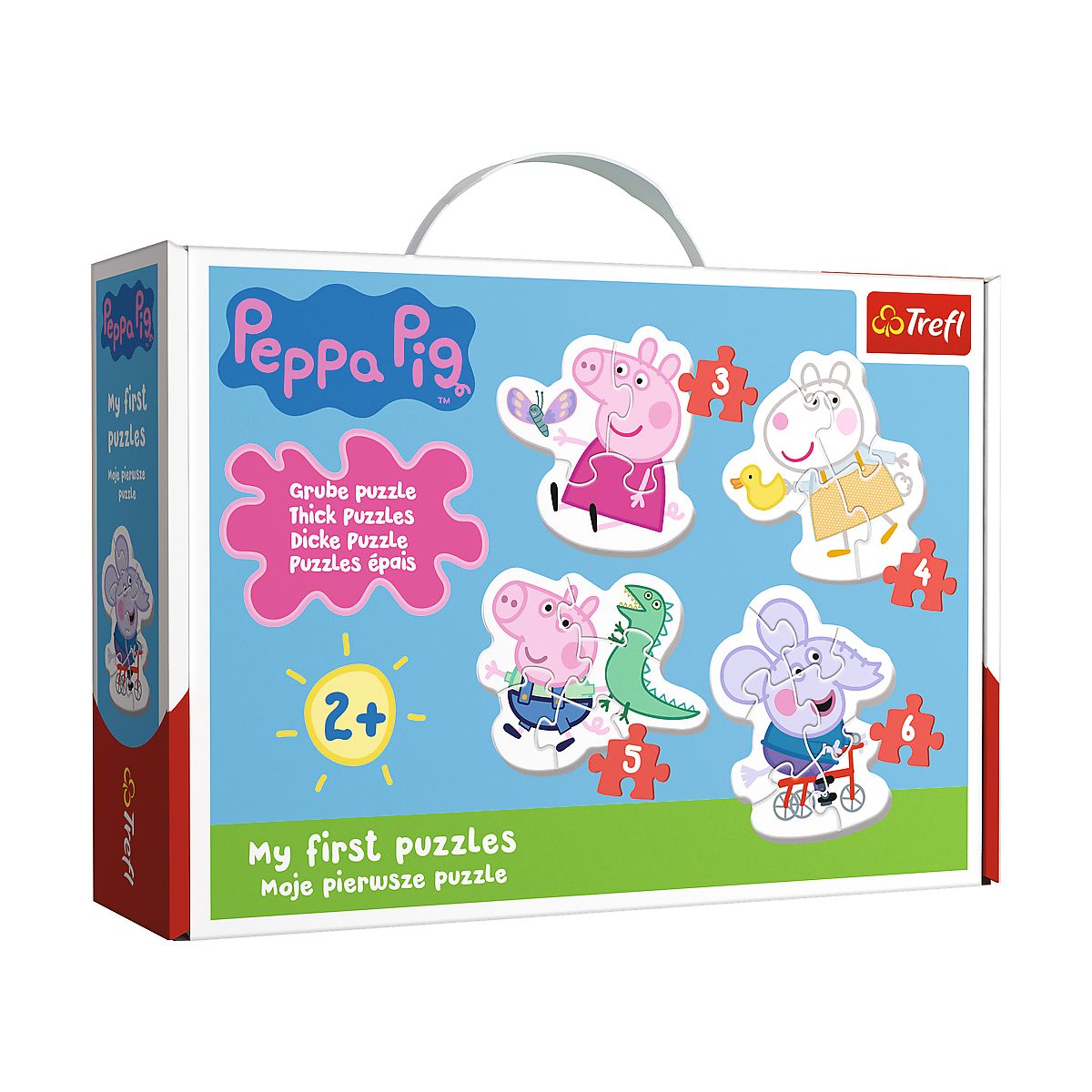 Puzzle Trefl puzzle baby classic Urocza Świnka Peppa 18 el. (36086)