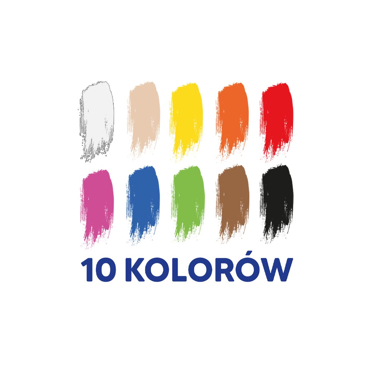 Farby plakatowe Oxford kolor: mix 20ml 10 kolor. (400167101)