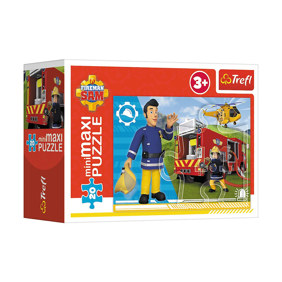 Puzzle Trefl Strażak Sam Bohaterski Strażak Sam 20 el. (56030)