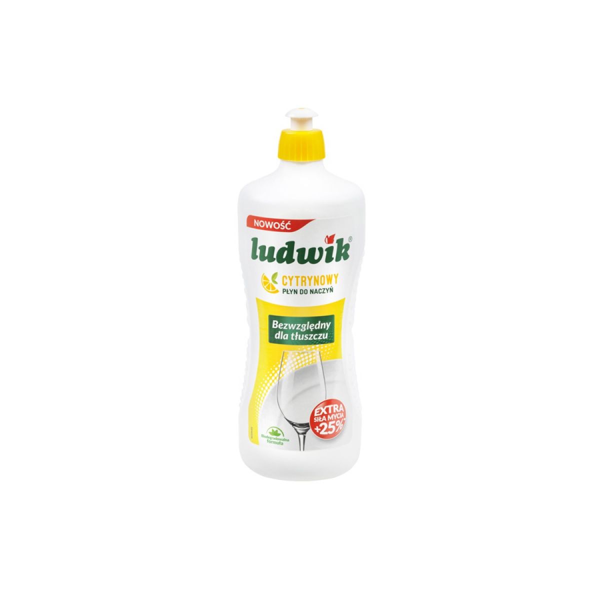 Płyn do naczyń cytrynowy 900ml Ludwik