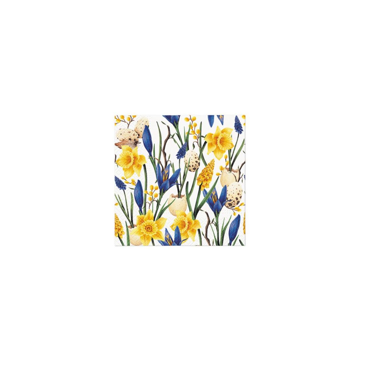 Serwetki Paw Lunch Muscari with Daffodils mix nadruk bibuła [mm:] 330x330 (SDL137800)