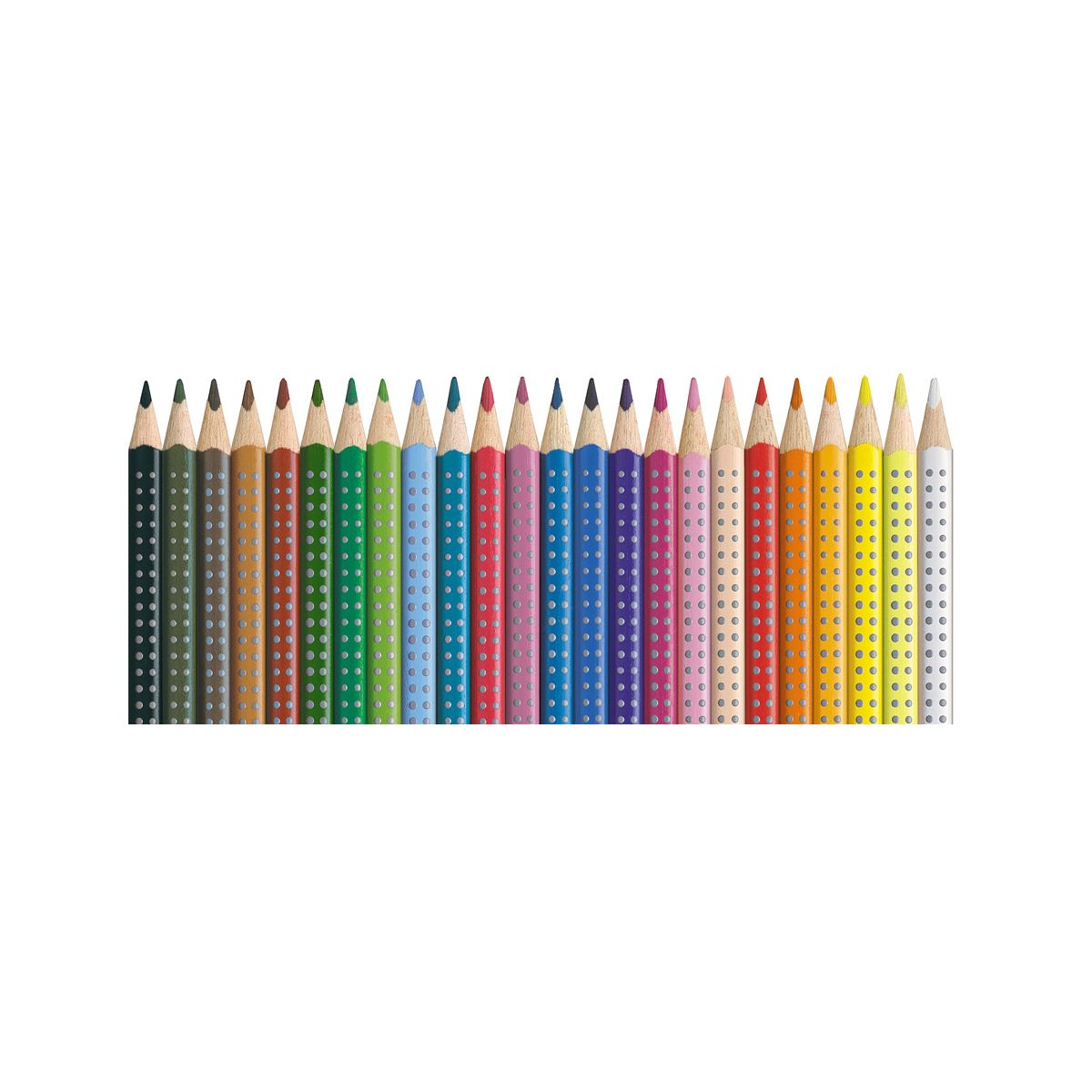 Kredki ołówkowe Grip 24 kol. Faber Castell (112424)