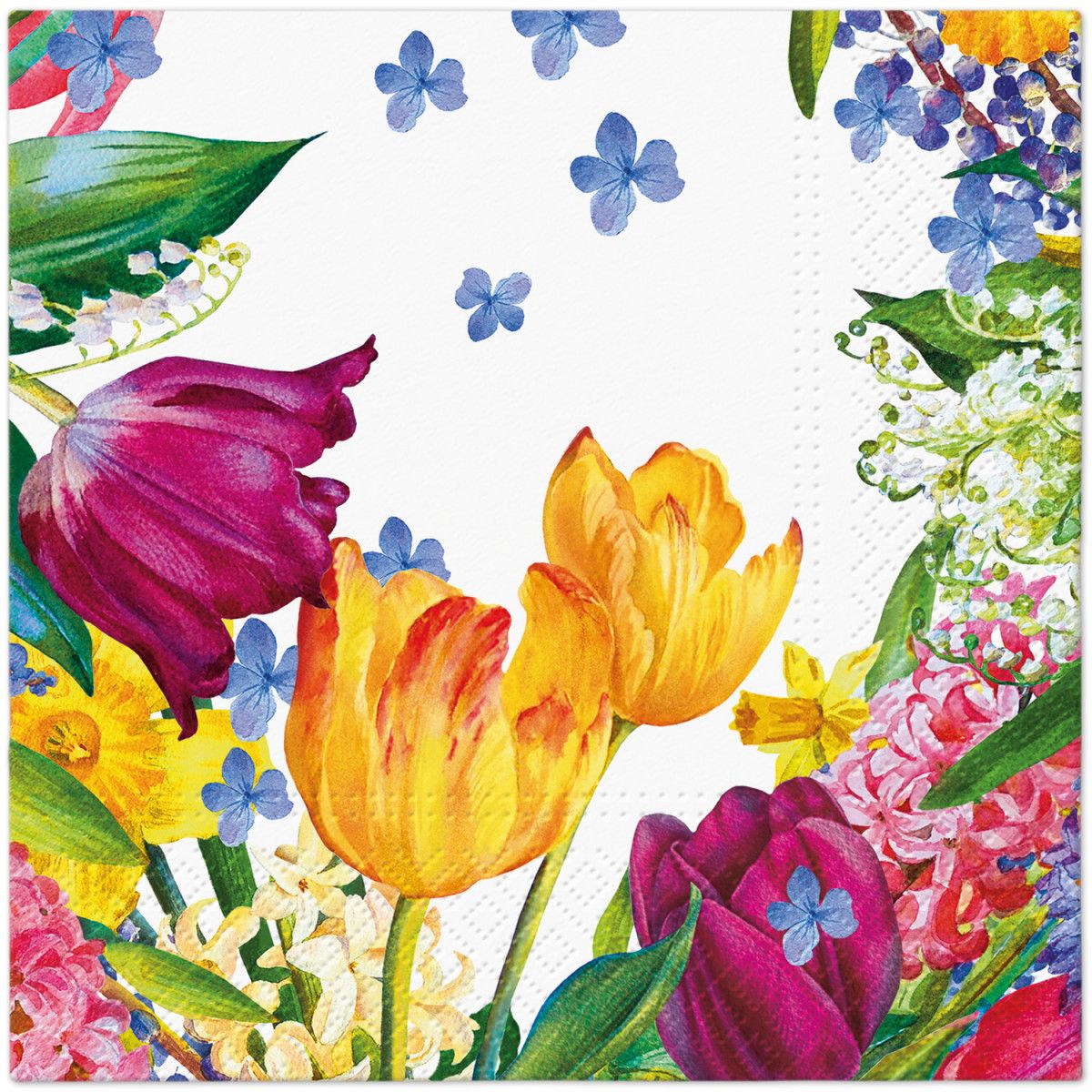 Serwetki Paw TaT Spring Inspiration mix bibuła [mm:] 330x330 (TL127500)