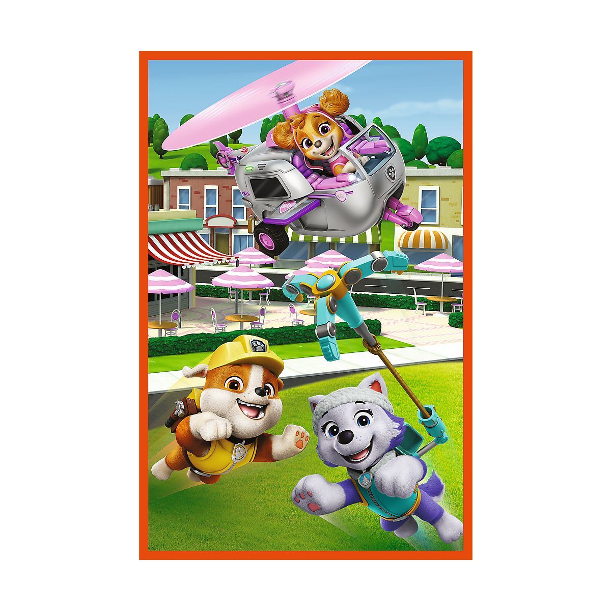 Puzzle Paw Patrol Psia zgraja 3x80 el. Trefl (34886)