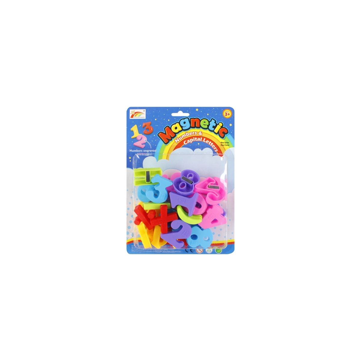 Klocki magnetyczne cyferki Mega Creative (531409)