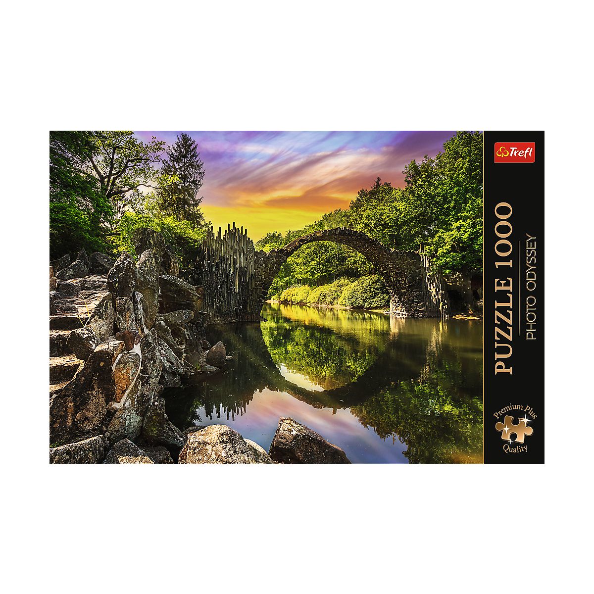 Puzzle Trefl Premium Plus Most Rakotza w Kromlau, Niemcy 1000 el. (10811)