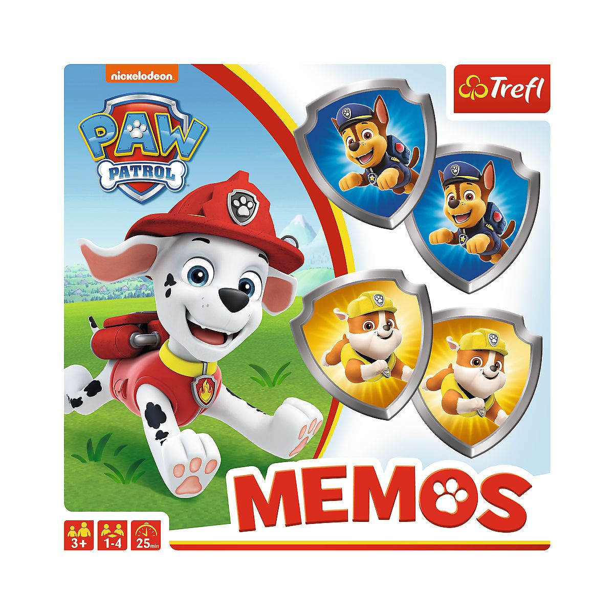 Gra logiczna Memos Psi Patrol Trefl (01892)