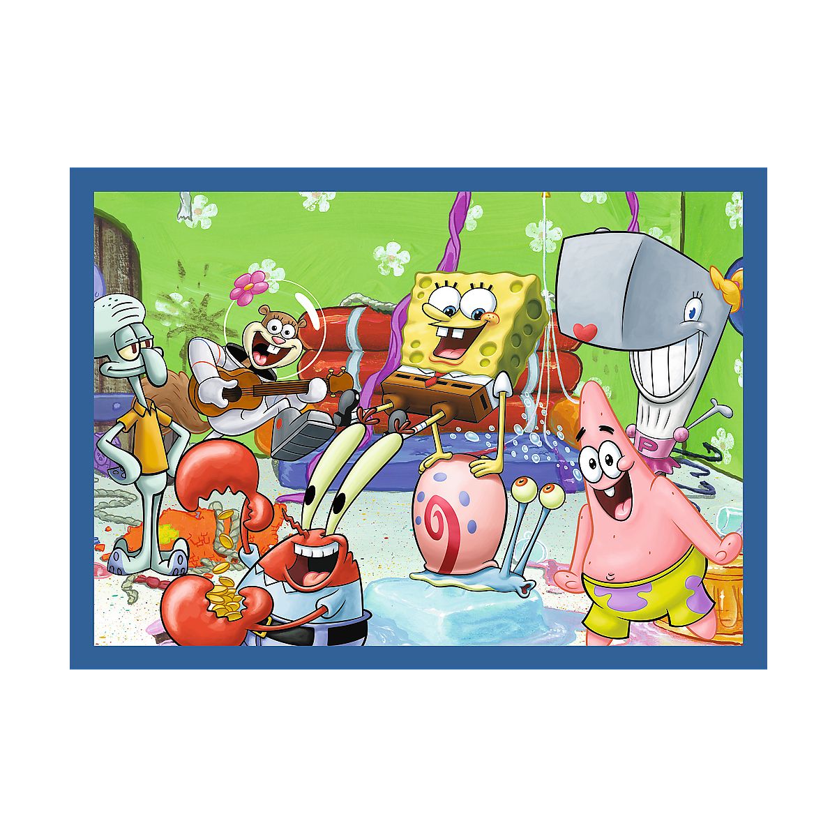 Puzzle Sponge Bob 4w1 4w1 el. Trefl (34674)