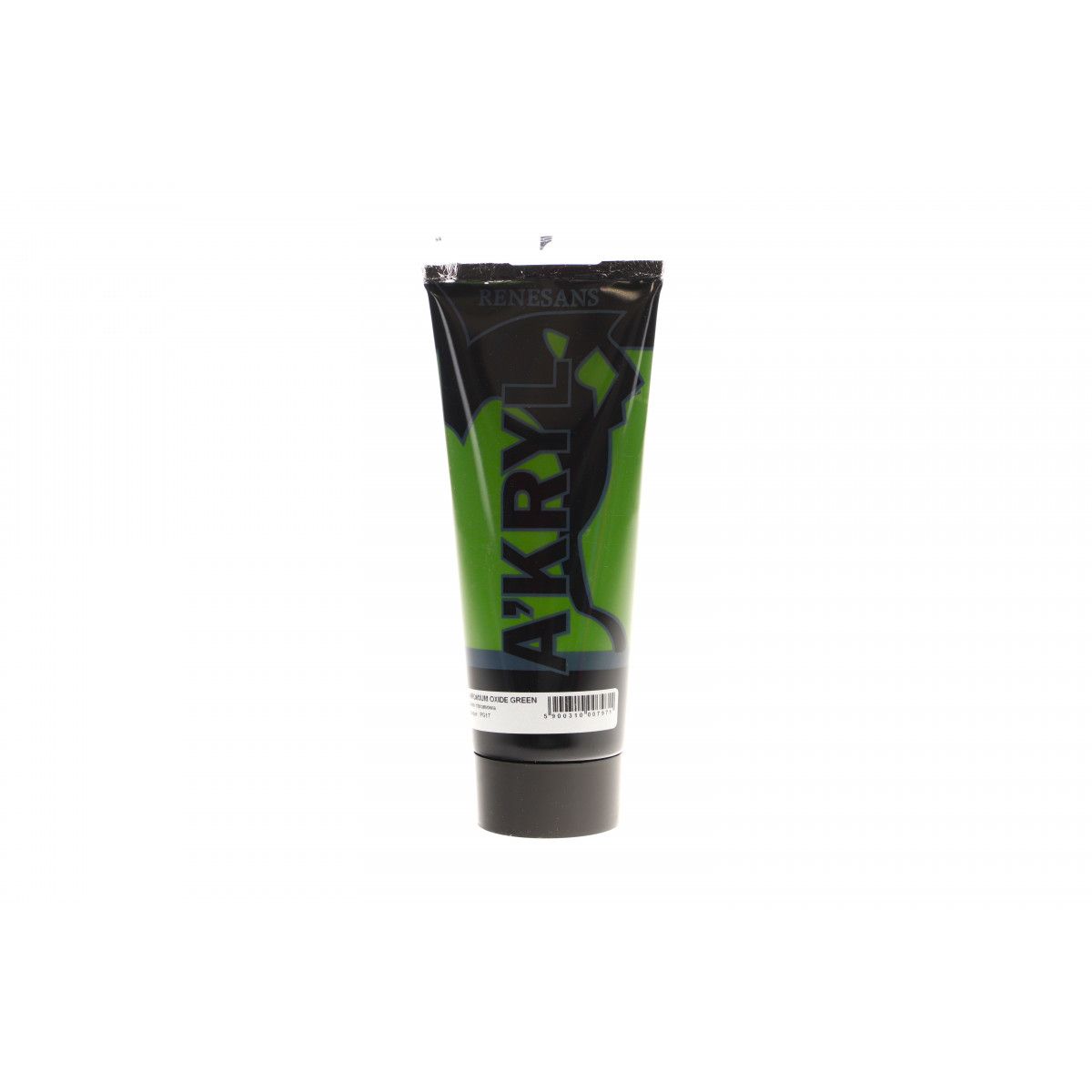Farba akrylowa Zieleń chromowa kolor: zielony chromowy 200ml Renesans (17)