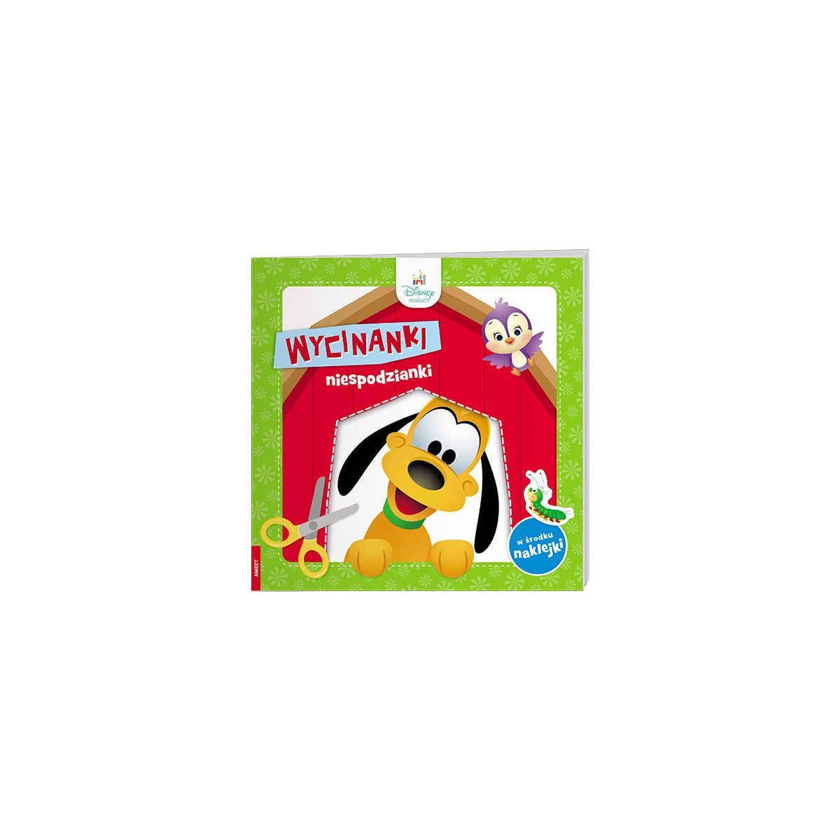 Książeczka edukacyjna Ameet Disney Maluch. Wycinanki niespodzianki (WYC 9202)
