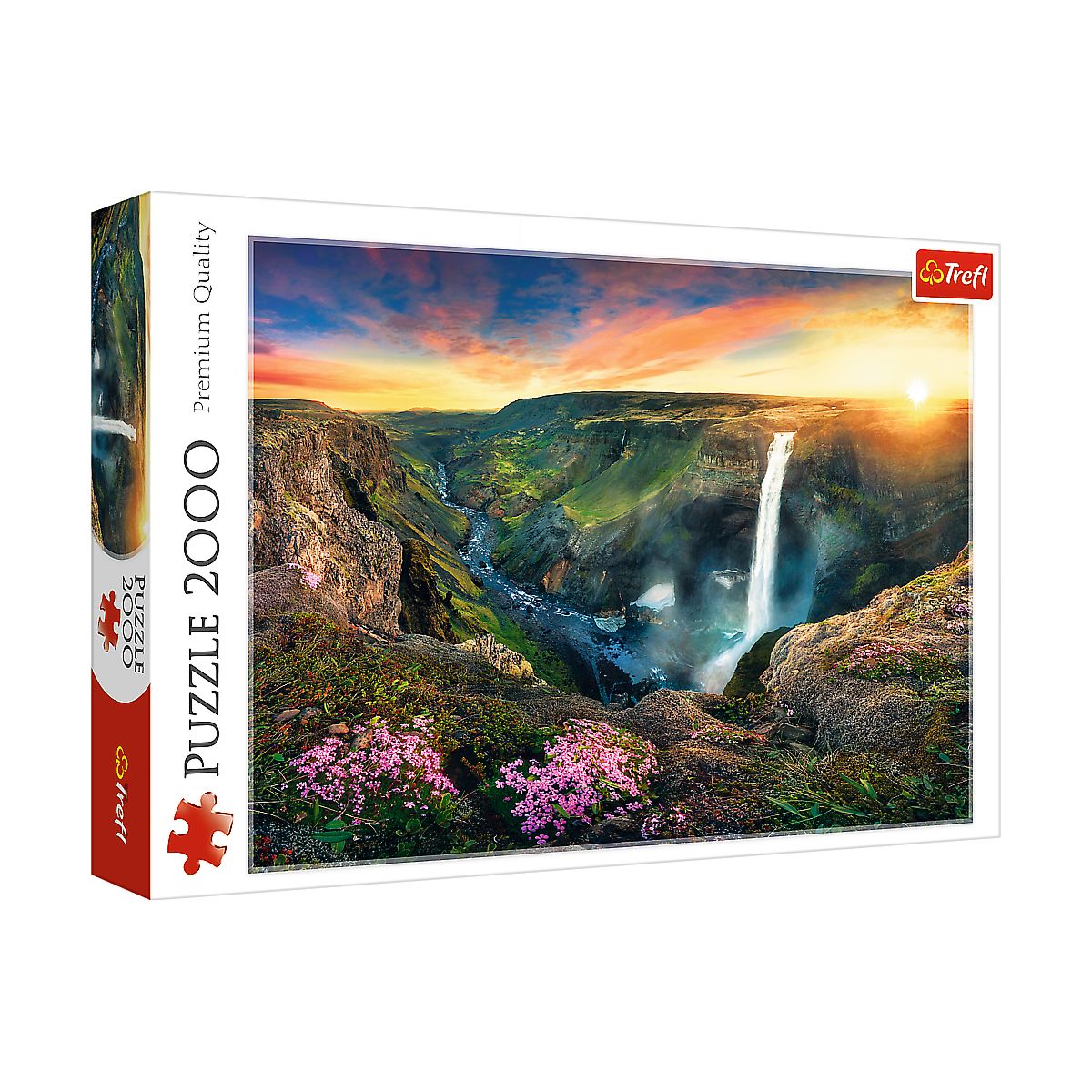 Puzzle wodospad haifoss 3000 el. Trefl (27091)