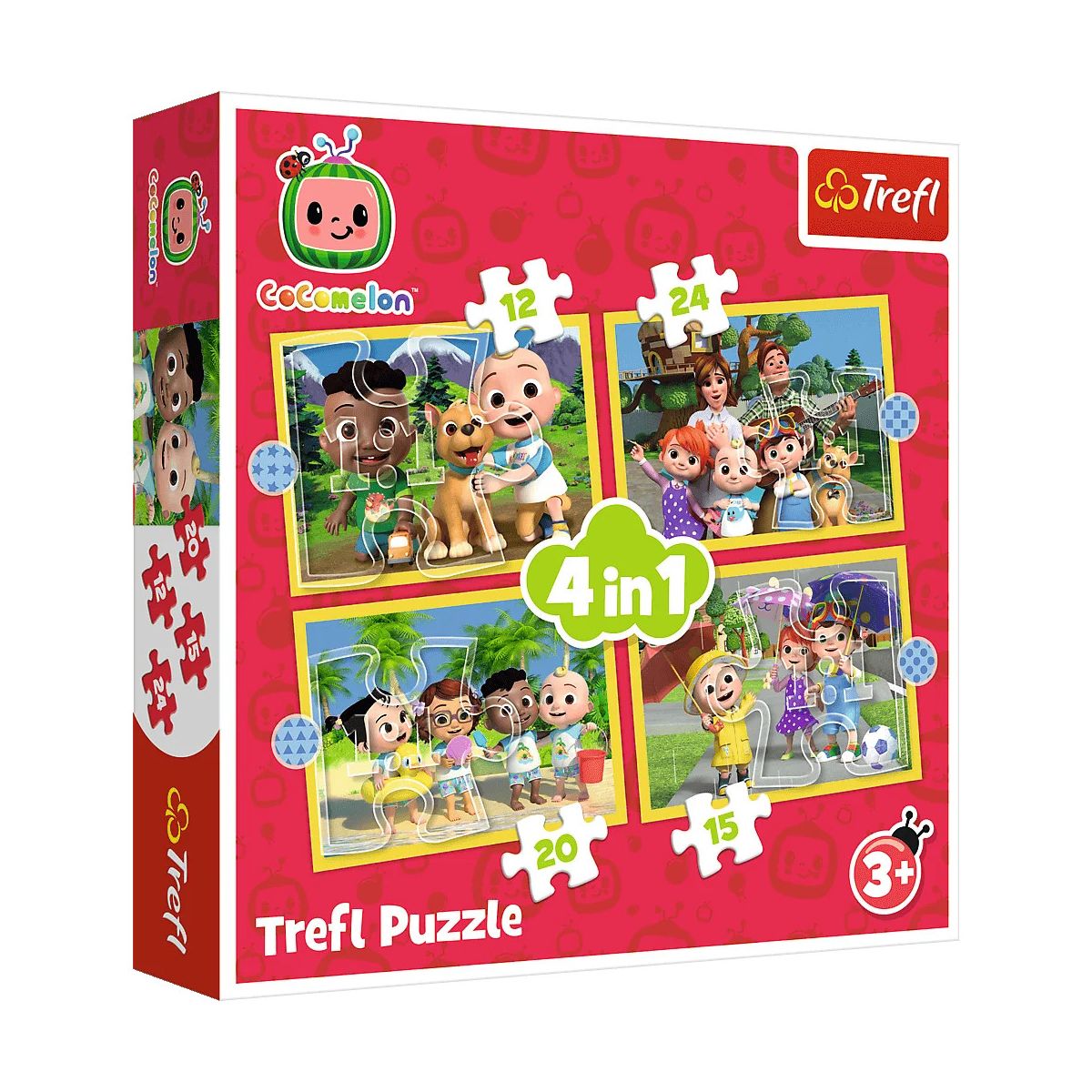 Puzzle Trefl Cocomelon 4w1 el. (34647)