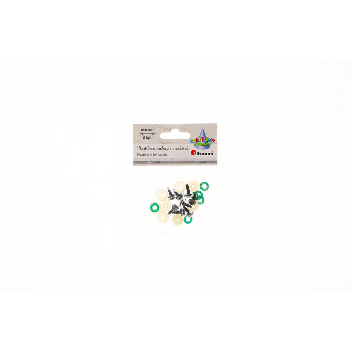 Oczka Craft-Fun Series do maskotek Titanum (25BR006)